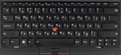Клавиатура для ноутбуков Lenovo ThinkPad E330, E335, E430 Series черная с черной рамкой, с трекпоинтом UA/RU/