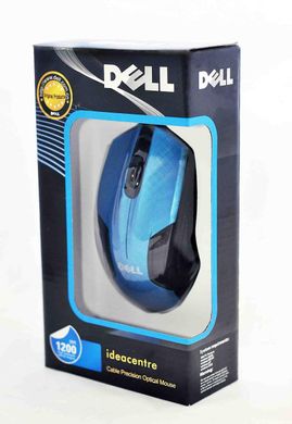 Мышка компьютерная юсб Dell Blue