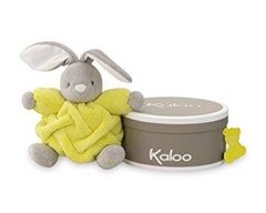 М'яка іграшка Kaloo Neon Кролик жовтий 18.5 см в коробці K962318