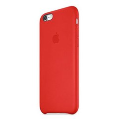 Leather Case для iPhone X красный