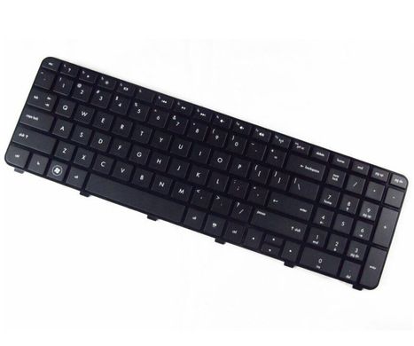 Клавиатура для ноутбуков HP Pavilion dv7-6000 черная с черной рамкой RU/US