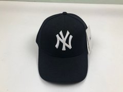 Кепка бейсболка New York Yankees MLB (черная с белым лого)