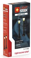 Ліхтарики вуличні LIGHT STAX з LED підсвічуванням чорні LS-S11102
