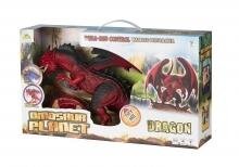 Динозавр Same Toy Dinosaur Planet Дракон червоний зі світлом і звуком RS6139AUt