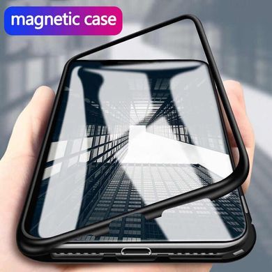 Чехол магнитный Samsung A50 Case Magnetic Frame полная защита 360°