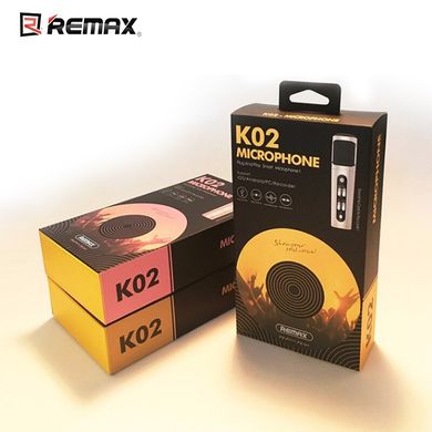 Микрофон Remax RMK-K02 Microphone серебристый