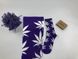 Носки HUF Plantilife - высокие - фиолетовые (белый лист)