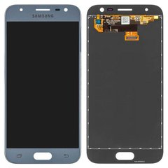 Дисплейный модуль Samsung J330H/J3-2017 + touch Silver Copy