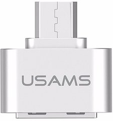 Переходник Usams US-SJ009 USAMS Micro OTG White