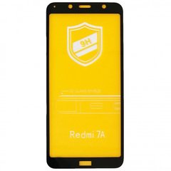 Стекло защитное Grand Xiaomi Redmi 7A 3D 4D 5D 9H черное