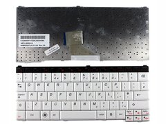 Клавиатура для ноутбуков Lenovo IdeaPad S10-3T Series белая черные Fxx RU/US