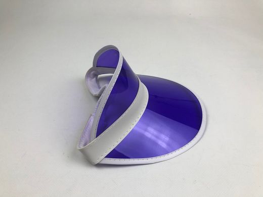 Солнцезащитный прозрачный Козырёк кепка - Фиолетовый