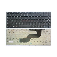 Клавиатура для ноутбуков Samsung RV411, RV412, RV415, RV420, Series черная без рамки UA/RU/US