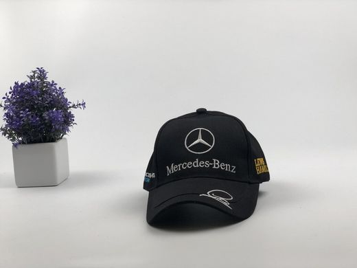 Кепка бейсболка Авто Mercedes-Benz (черная)