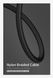 Шнур зарядное Usams Lightning iPhone 5 6 7 8 X 11 алюминиевый