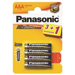 Батарейка Panasonic Alkaline Power LR03 4шт./уп. Акция