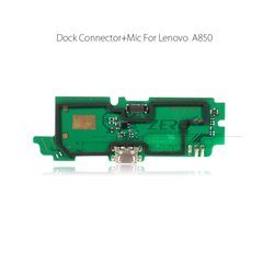 Шлейф Lenovo A800 for charge connector with components