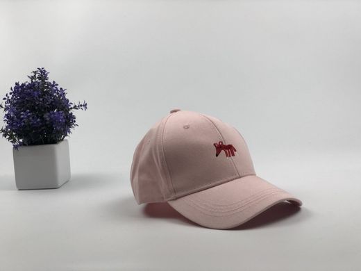 Кепка бейсболка Fox (розовая)