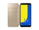Чехол-книжка Wallet Cover для Samsung Galaxy J6 2018 (J600) EF-WJ600CFEGRU золотистая
