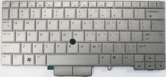 Клавиатура для ноутбуков HP Elitebook 2740p, 2760p серебристая с трекпоинтом UA/RU/US