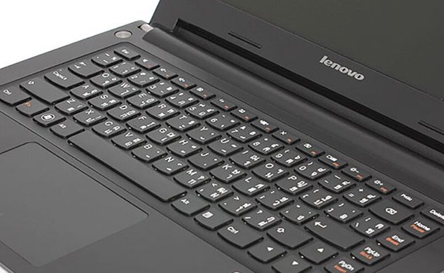 Клавиатура для ноутбуков Lenovo IdeaPad S210T Series черная с черной рамкой UA/RU/US