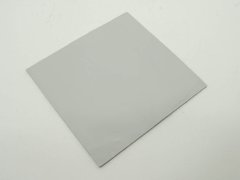 Термопрокладка силиконовая для ноутбука Halnziye 100*100*1.0mm, 4W/m-K Серая.