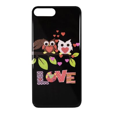 Чехол-накладка Owl для iPhone X Love