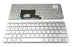 Клавиатура для ноутбуков HP Compaq Mini 210-2000, 210-3000 Series серебристая UA/RU/US