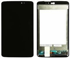 Дисплейный модуль LG G Pad V490 WiFi version черный экран с тачскрином, матрица с сенсором