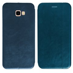 Чехол-книжка LINE Samsung J405 J4 plus темно синяя
