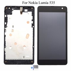 Экран с сенсорной панелью для Microsoft Lumia 535 Nokia DS черный