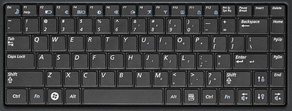 Клавиатура для ноутбуков Samsung X420 черная UA/RU/US