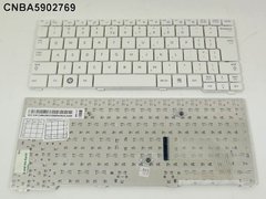 Клавиатура для нетбука Samsung N148, N150, N100, N128, N145, N143, NB30, NB20 белая . Оригинальная