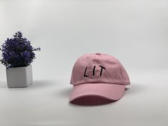 Кепка бейсболка LIT (розовая)
