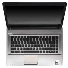 Клавиатура для ноутбуков Lenovo IdeaPad U460 Series черная с золотистой рамкой UA/RU/US