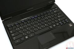 Клавиатура для ноутбуков Samsung X360 черная с рамкой UA/RU/US