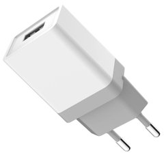 Сетевое зарядное устройство Golf GF-U1 Travel charger 1USB 1A белое