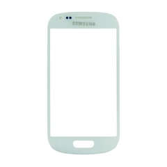 Стекло с рамкой Samsung i8190, i8200 Galaxy S3 mini, mini Neo белый h/c