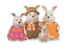 Набір фігурок Li'l Woodzeez Сім'я Кроликів 6006Z