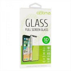 Защитное стекло Optima 5D for iPhone X (R-Design) черное