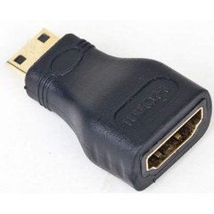 Переходник mini-HDMI штекер - HDMI гнездо адаптер мама папа