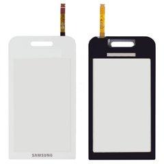 Тачскрин для Samsung S5230 Star белый со скотчем Н/С