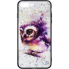 Накладка панель разноцветная Gelius Deep Shine на iPhone X Owl