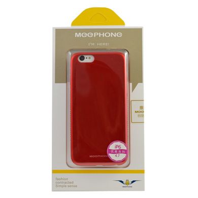 Чехол-накладка Soft Touch Diamond для iPhone 6 Plus/6S Plus Red