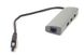 Переходник PowerPlant USB 3.0 3 порта + Gigabit Ethernet