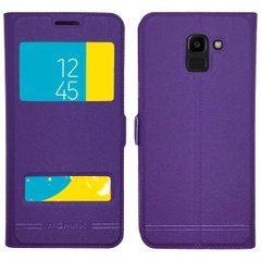 Чехол-книжка Momax оригинальная для Samsung J600 J6 2018 фиолетовая