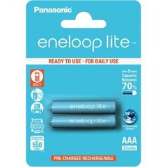 Аккумуляторы Panasonic Eneloop Lite AAA / HR03 NI-MH 550 mAh BL 2 шт BK-4LCCE/2BE