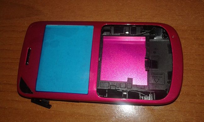 Корпус Nokia C3-00 розовый полный