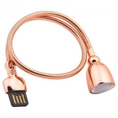 Лампа на USB кабеле LED Remax RT-E602 розовое золото