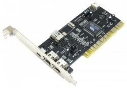 Контролер PCI-1394 FireWire 2+1port с кабелем (VIA chipset)